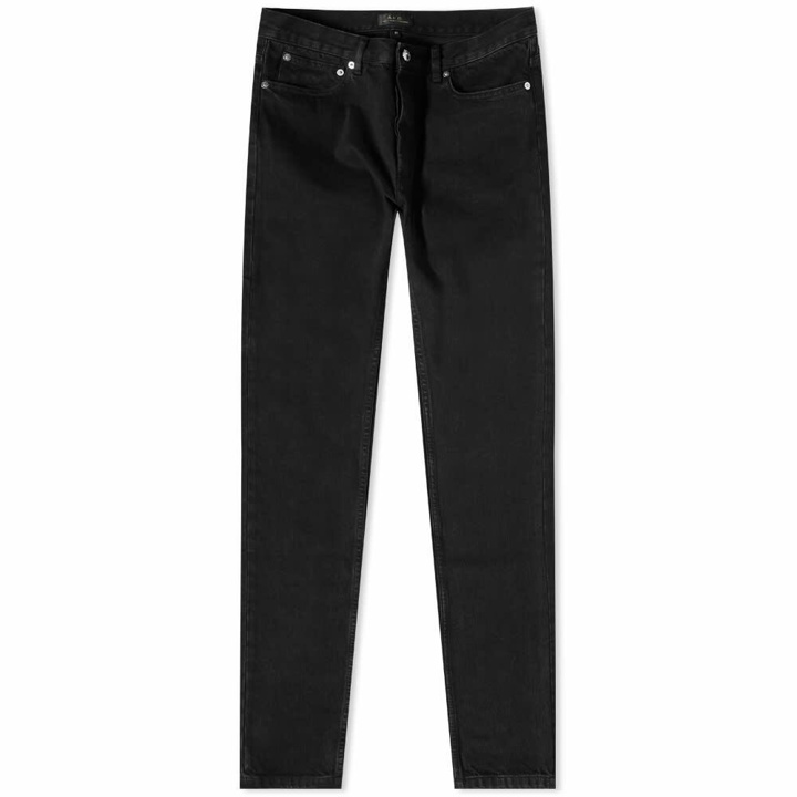 Photo: A.P.C. Men's Petit New Standard Jean in Black