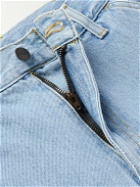 Carhartt WIP - Single Knee Straight-Leg Logo-Appliquéd Jeans - Blue