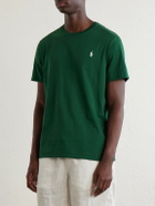 Polo Ralph Lauren - Logo-Embroidered Cotton-Jersey T-Shirt - Green