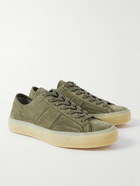 TOM FORD - Cambridge Suede Sneakers - Green