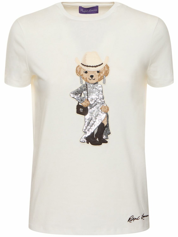 Photo: RALPH LAUREN COLLECTION Western Bear Cotton T-shirt