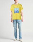 Peuterey Mens T-shirt in Yellow