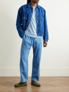 Onia - Slub Cotton-Jersey T-Shirt - Blue