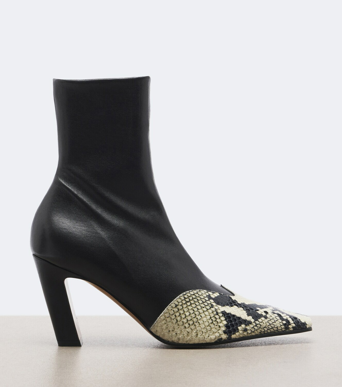 Khaite Nevada leather ankle boots