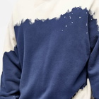 Noma t.d. Men's Hand Dyed Twist Crew Sweat in Navy