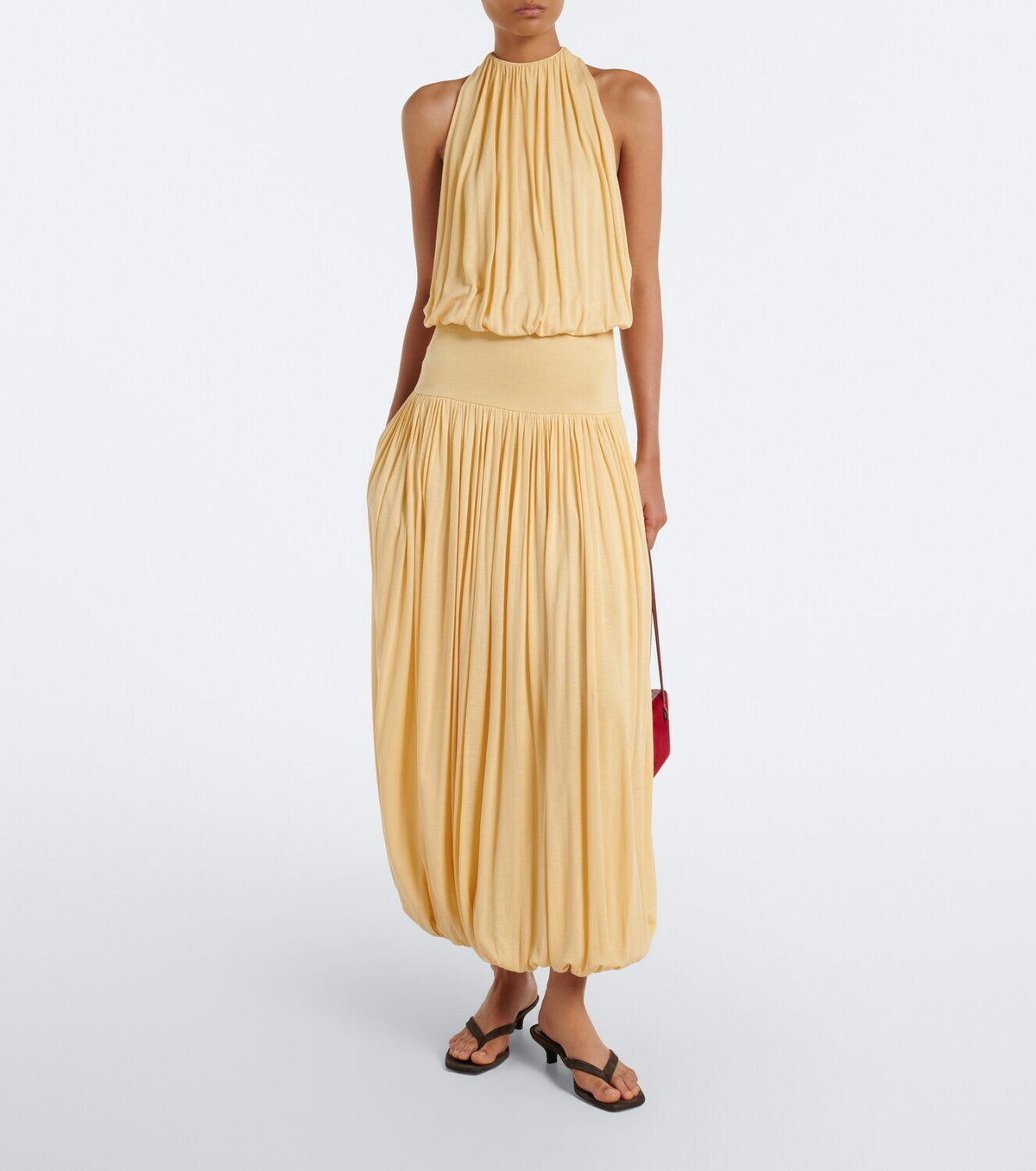 Toteme Suede thong sandals