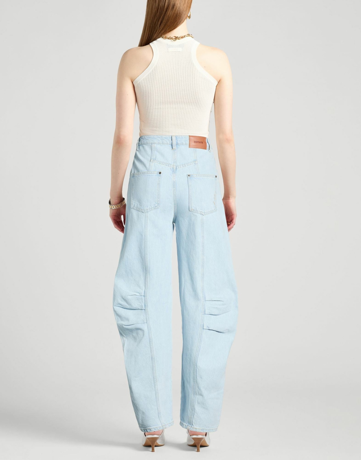 Rotate Birger Christensen Womens Jeans in Blue
