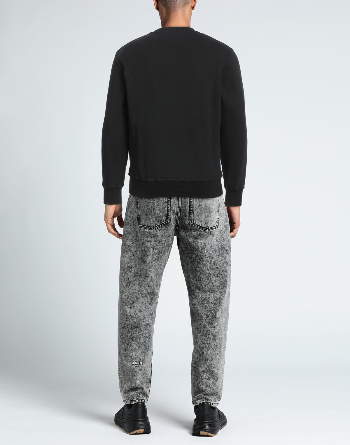 Mcqueen Mens Sweatshirt in Black
