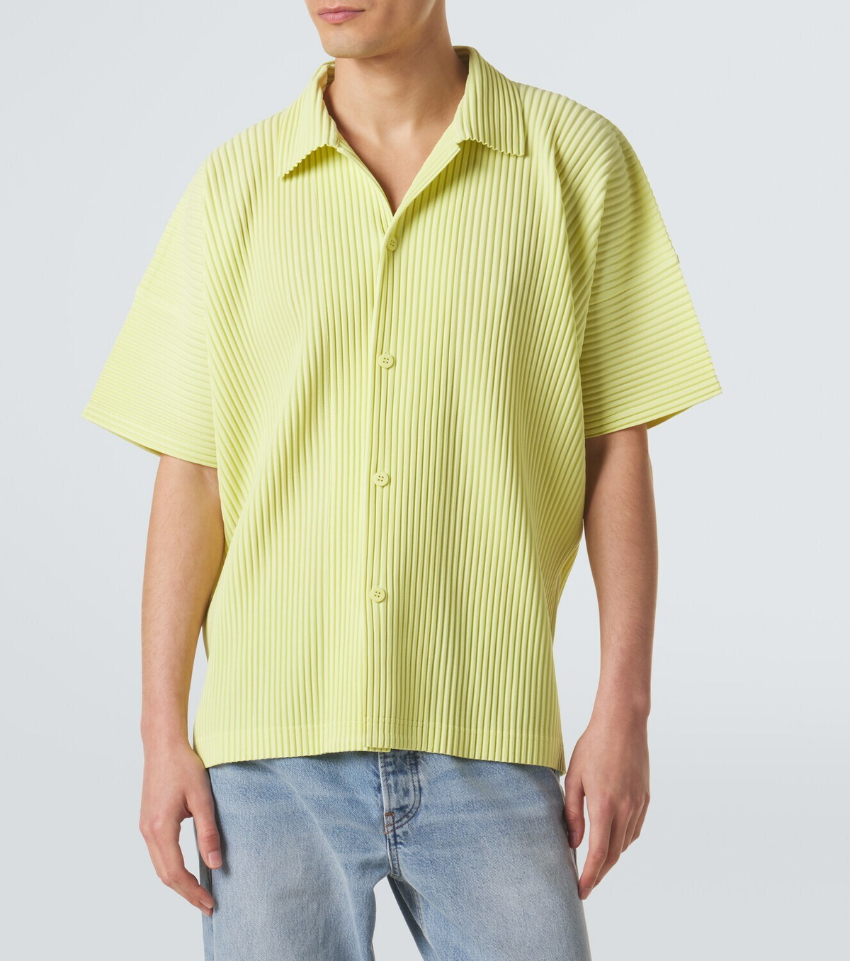 Homme Plissé Issey Miyake Monthly Colors: May pleated shirt