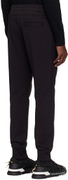 Versace Jeans Couture Black V-Emblem Sweatpants