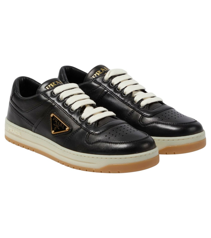 Photo: Prada Downtown leather low-top sneakers
