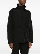 BLAEST Black Flo Funnel-Neck Jacket