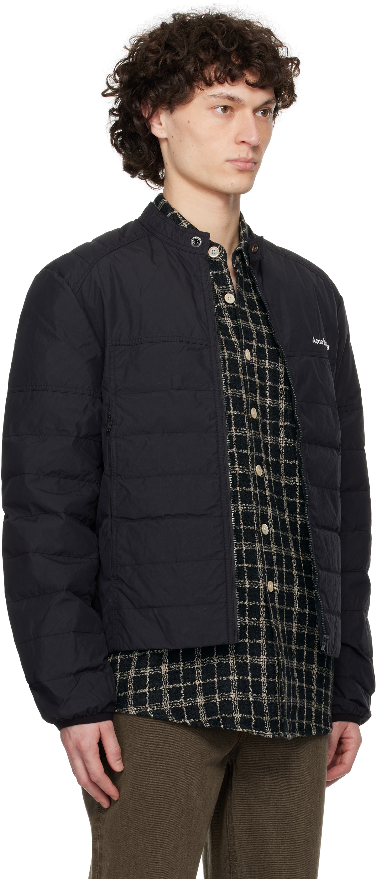 acnestudios クリンクルダウンジャケット　48 Acne Studios 23FW パファーダウンジャケットクリンクル48