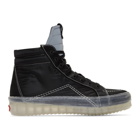 Rhude Black V1 Hi Sneakers