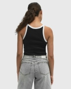 Gestuz GZdrew contrast logo tank Black Womens Tops & Tank