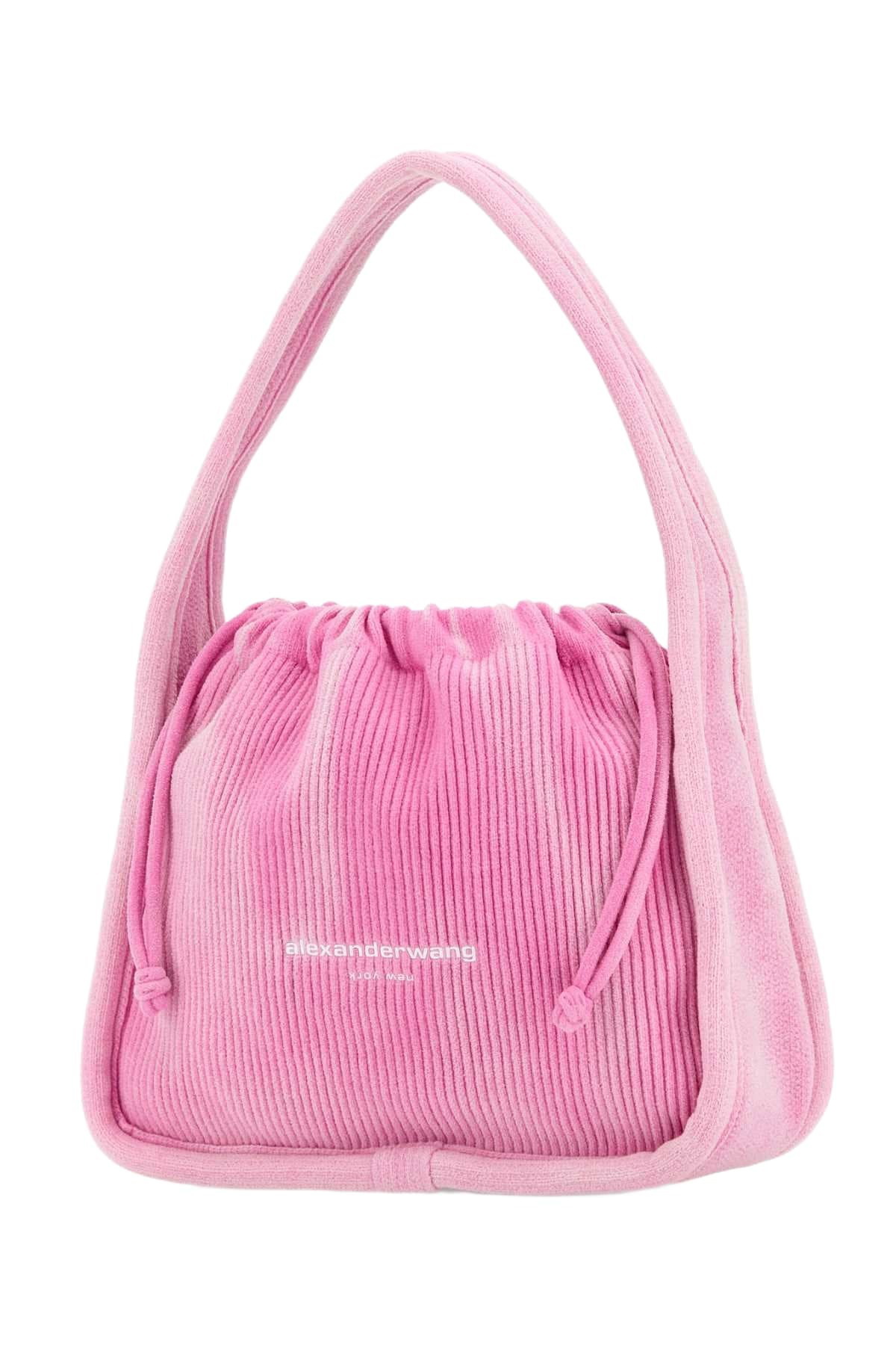 トートバッグ Alexander Wang Pink corduroy small Ryan handbag Alexander Wang Pink Corduroy Small Ryan Handbag Alexander Wang