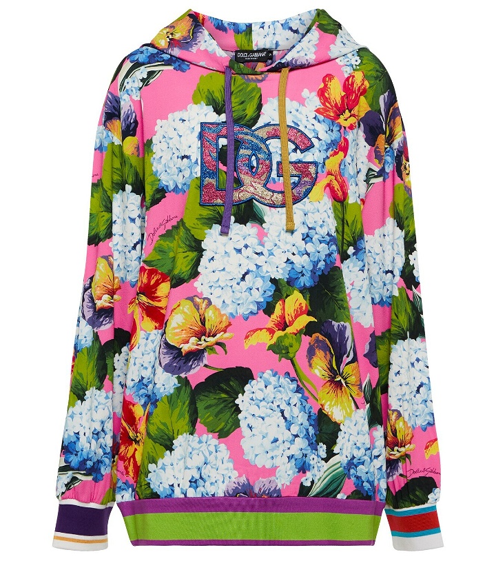 Photo: Dolce&Gabbana DG floral hoodie