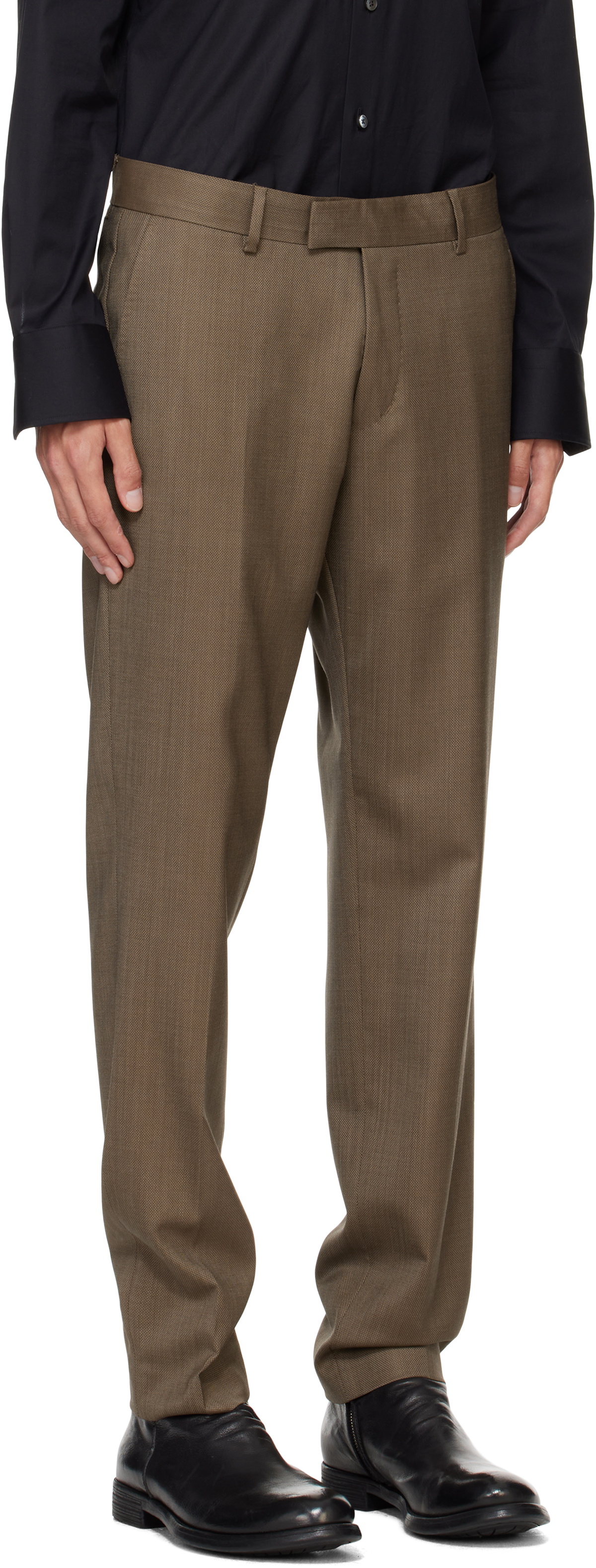Tiger of Sweden Brown Tenuta Trousers