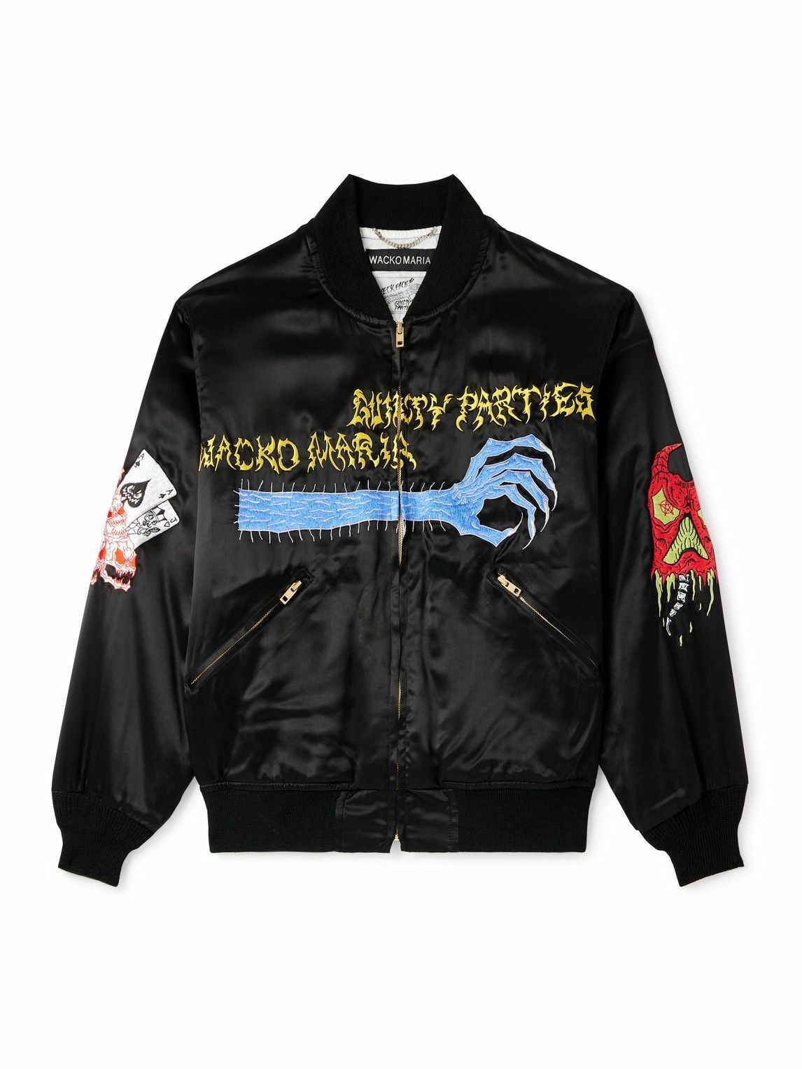 WACKO MARIA Black Carhartt WIP Edition Active Jacket Wacko Maria