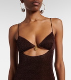 Oséree Lumière cutout minidress