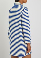 Polo Ralph Lauren Striped Cotton Mini Tunic Dress Blue