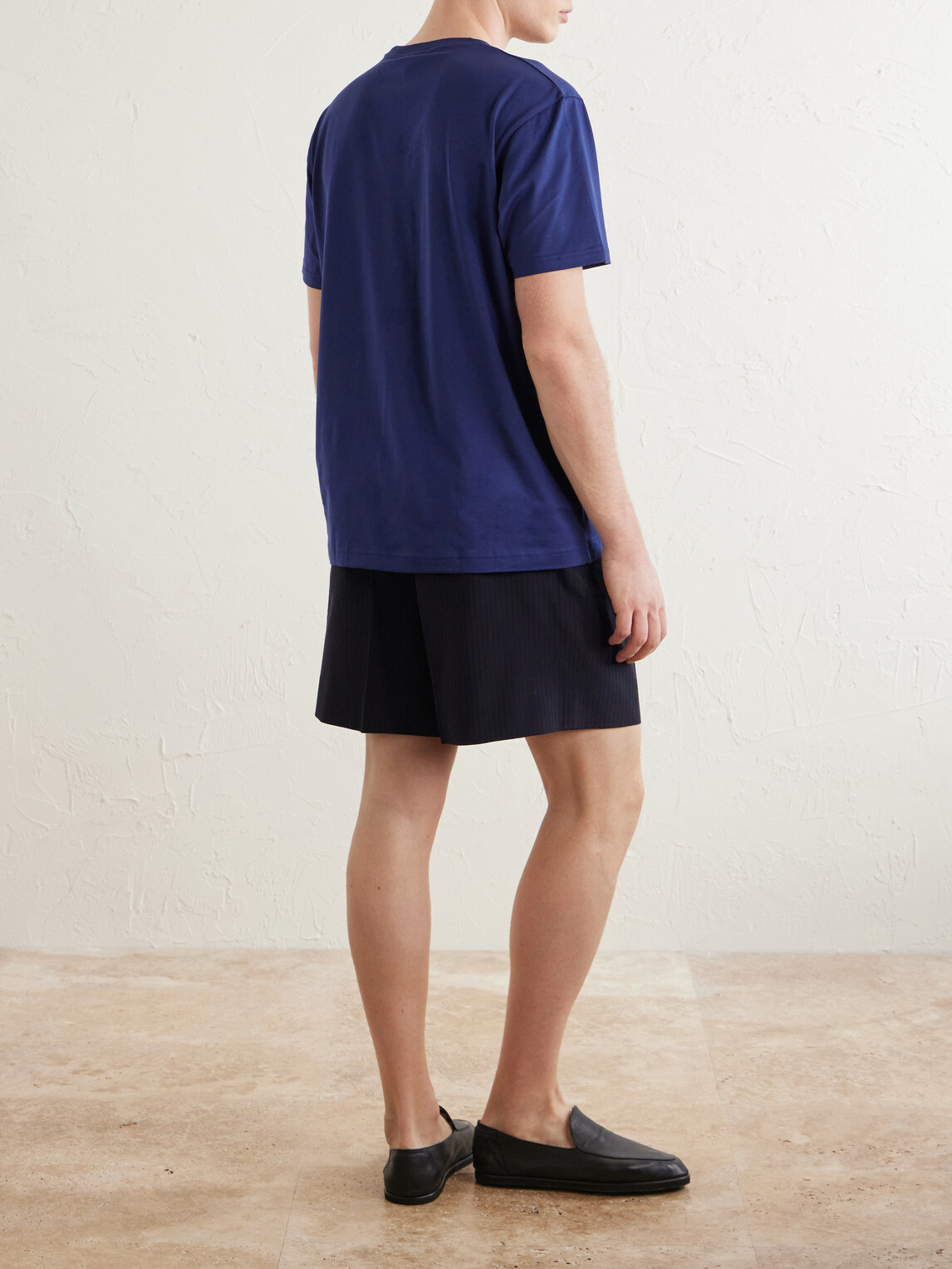 Sunspel - Riviera Cotton T-Shirt - Blue