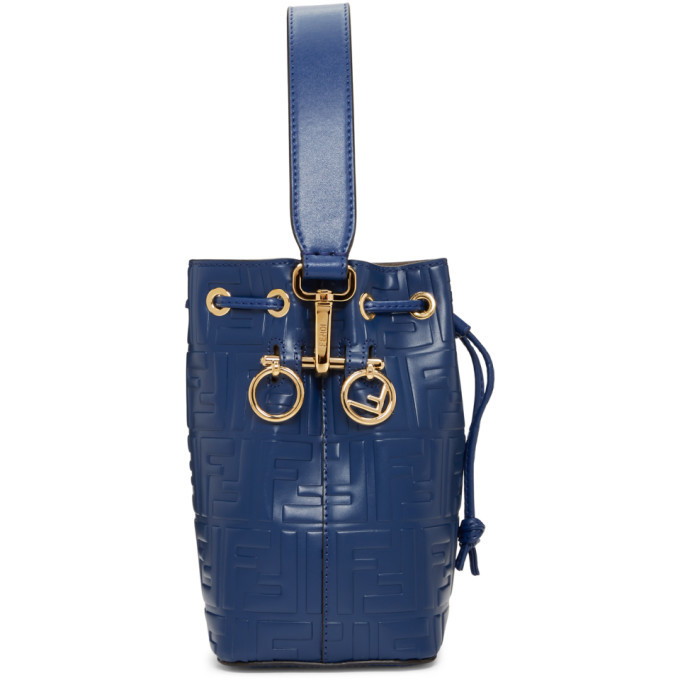 Fendi navy best sale blue bag