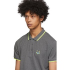 Kenzo Grey Tiger Crest Polo