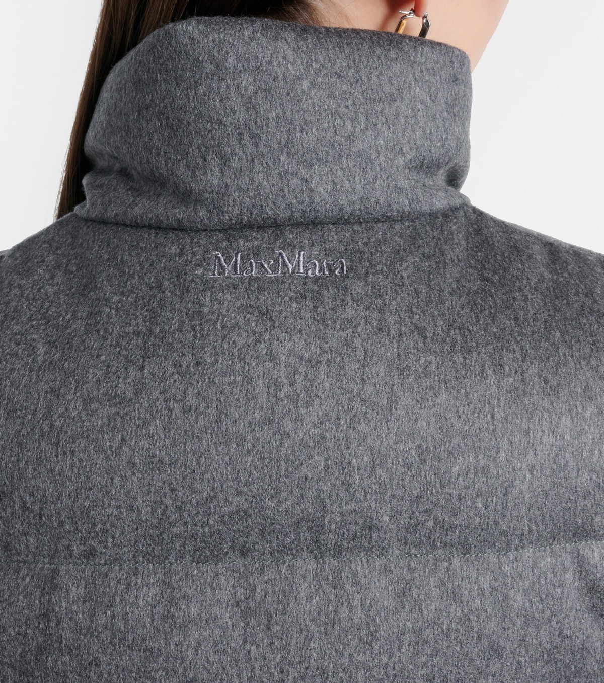 Max Mara The Cube Amoroso cashmere down vest