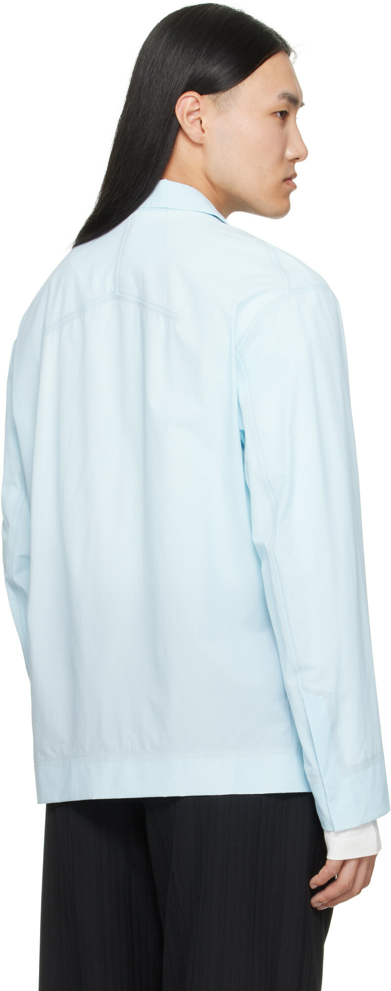 Veilance Blue Cusec LS Shirt