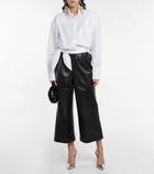 Alexandre Vauthier - Leather paperbag pants