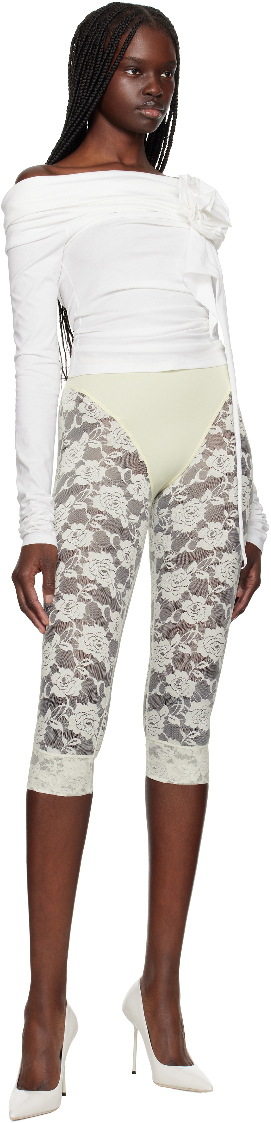 VAQUERA Off-White Underwear Leggings