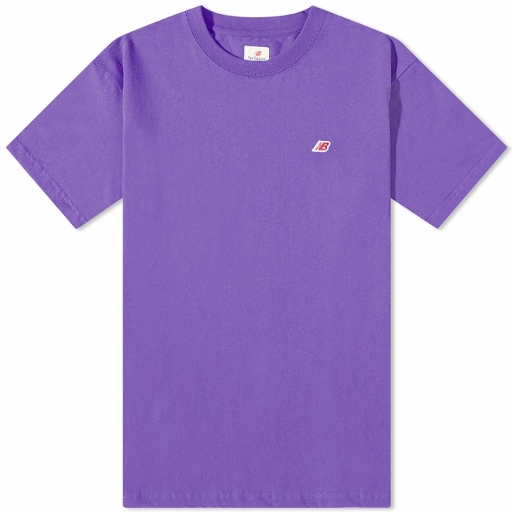 Photo: New Balance Men's Made in USA Core T-Shirt in Prism Purple