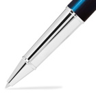 Montblanc - Meisterstück Resin and Platinum-Plated Ballpoint Pen - Blue