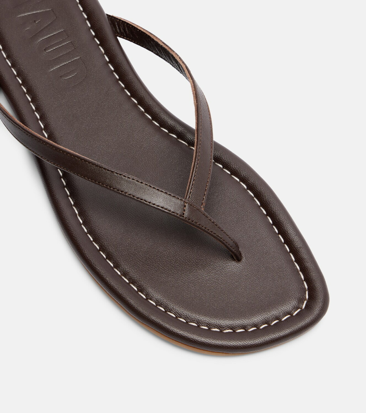 Staud Freja leather thong sandals