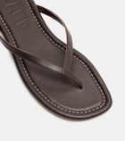 Staud Freja leather thong sandals