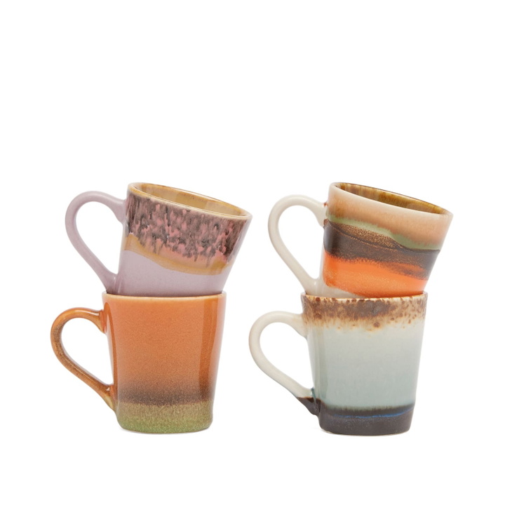 Photo: HKliving Espresso Mugs - Set of 4 in Retro 
