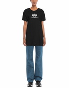 Alpha Industries Womens T-shirt in Black