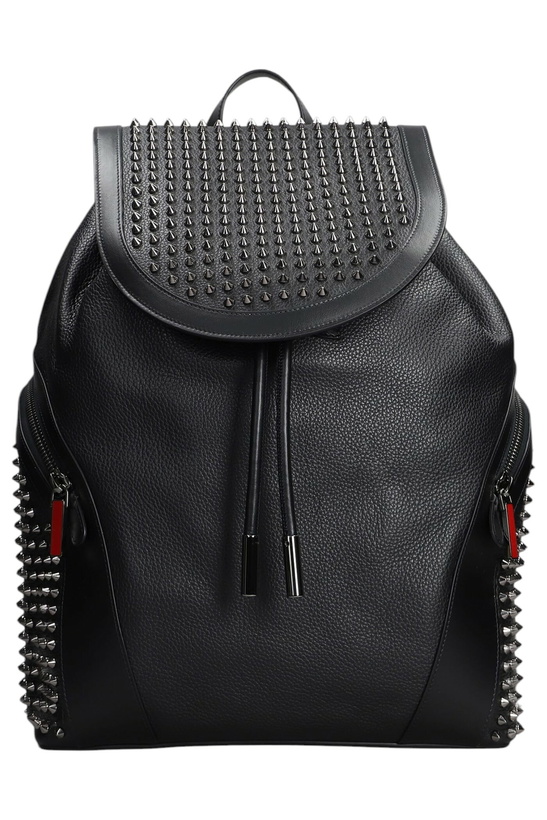 Photo: Christian Louboutin Funky Backpack In Black Leather