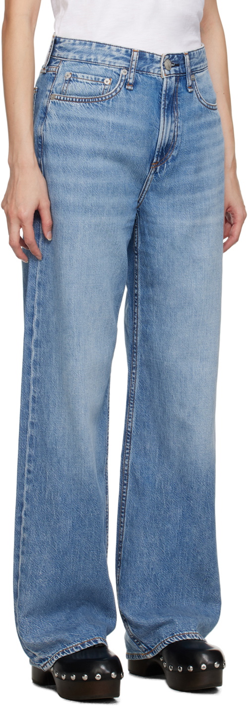 rag & bone Blue Logan Jeans Rag and Bone