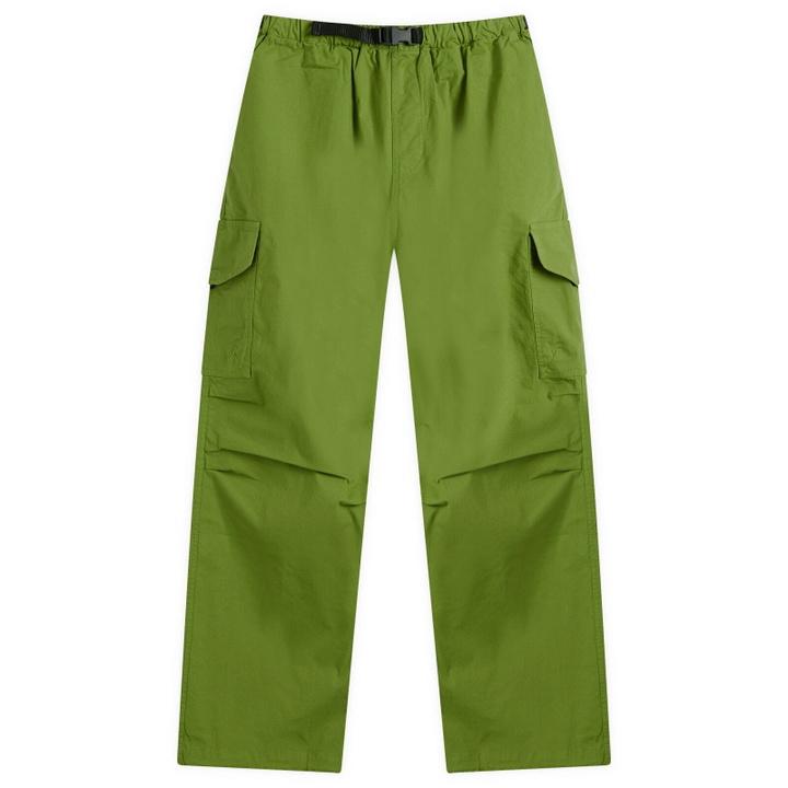 Photo: Good Morning Tapes Men's Recycled Ripstop Cargo Pants in Leaf