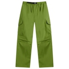 Good Morning Tapes Men's Recycled Ripstop Cargo Pants in Leaf
