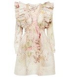 Zimmermann - Dancer linen and silk organza minidress