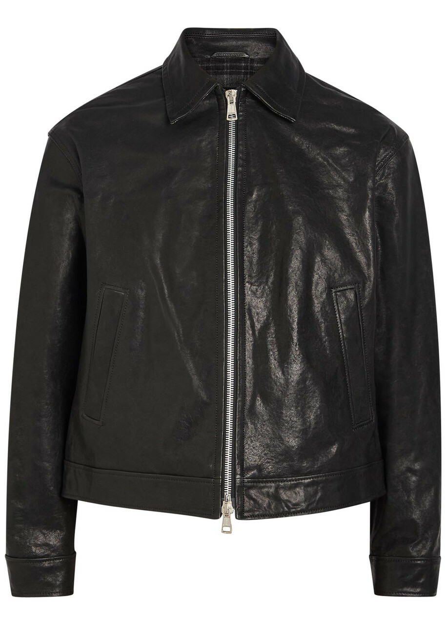 Achilles Ion Gabriel Black Motodaddy Leather Jacket