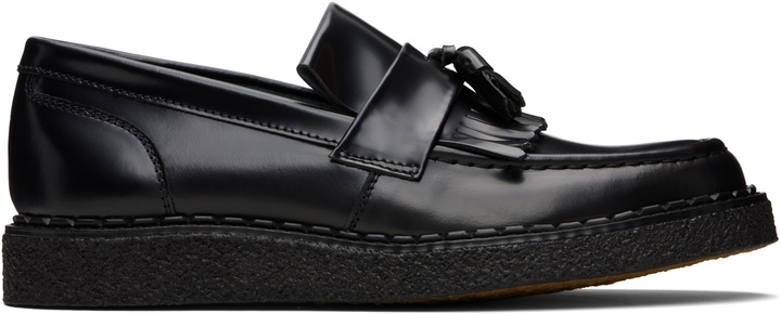 Photo: Fred Perry Black George Cox Leather Tassel Loafer Loafers