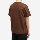 Foret Men's Sail T-Shirt in Deep Brown