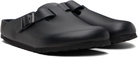 Birkenstock Black Narrow Boston Slip-on Loafers