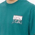 Brain Dead Men's Psychosis T-Shirt in Forest Green