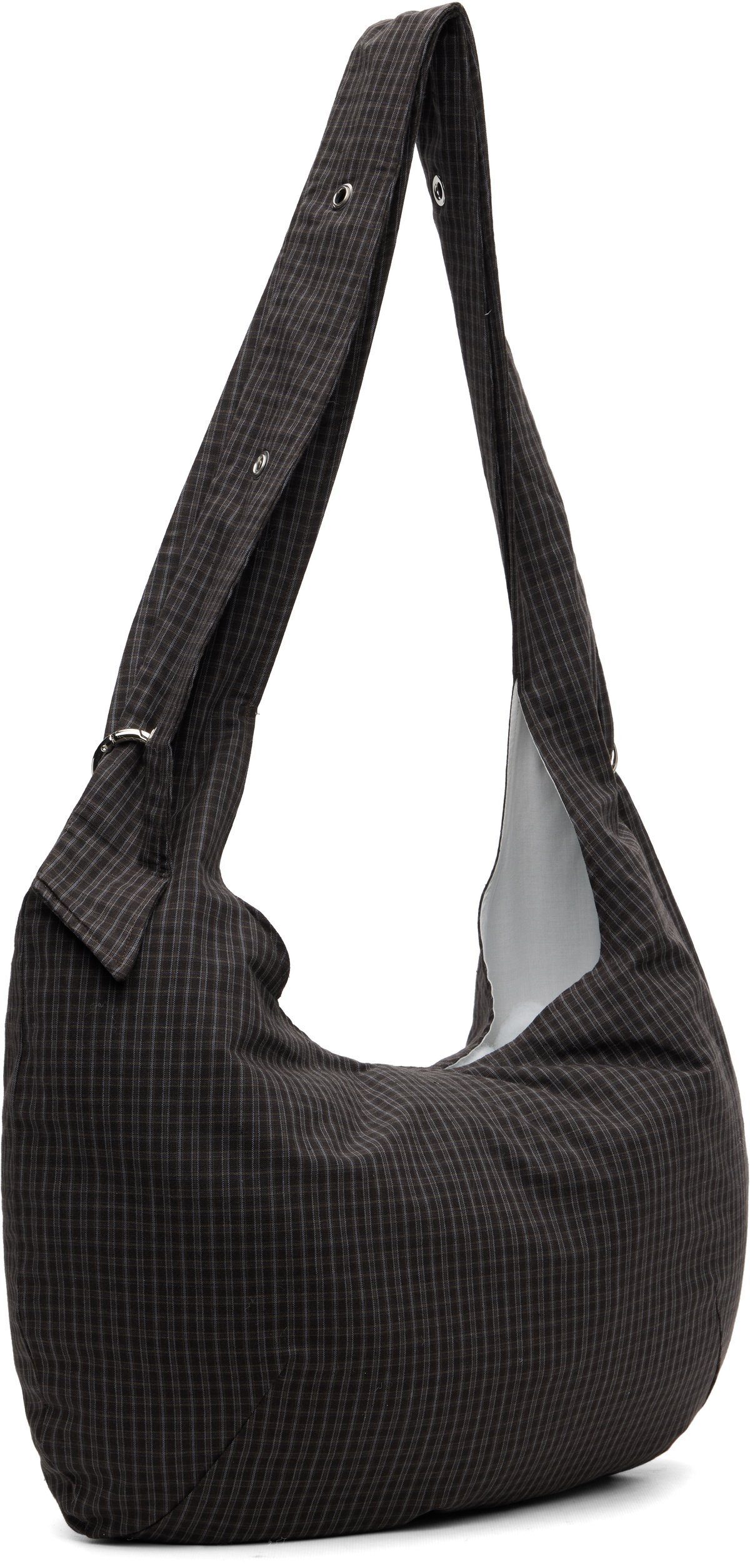 mfpen Gray Eyelet Shoulder Bag