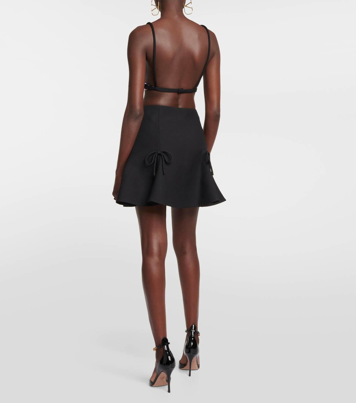 Valentino Women's Miniskirt Blue main image 1